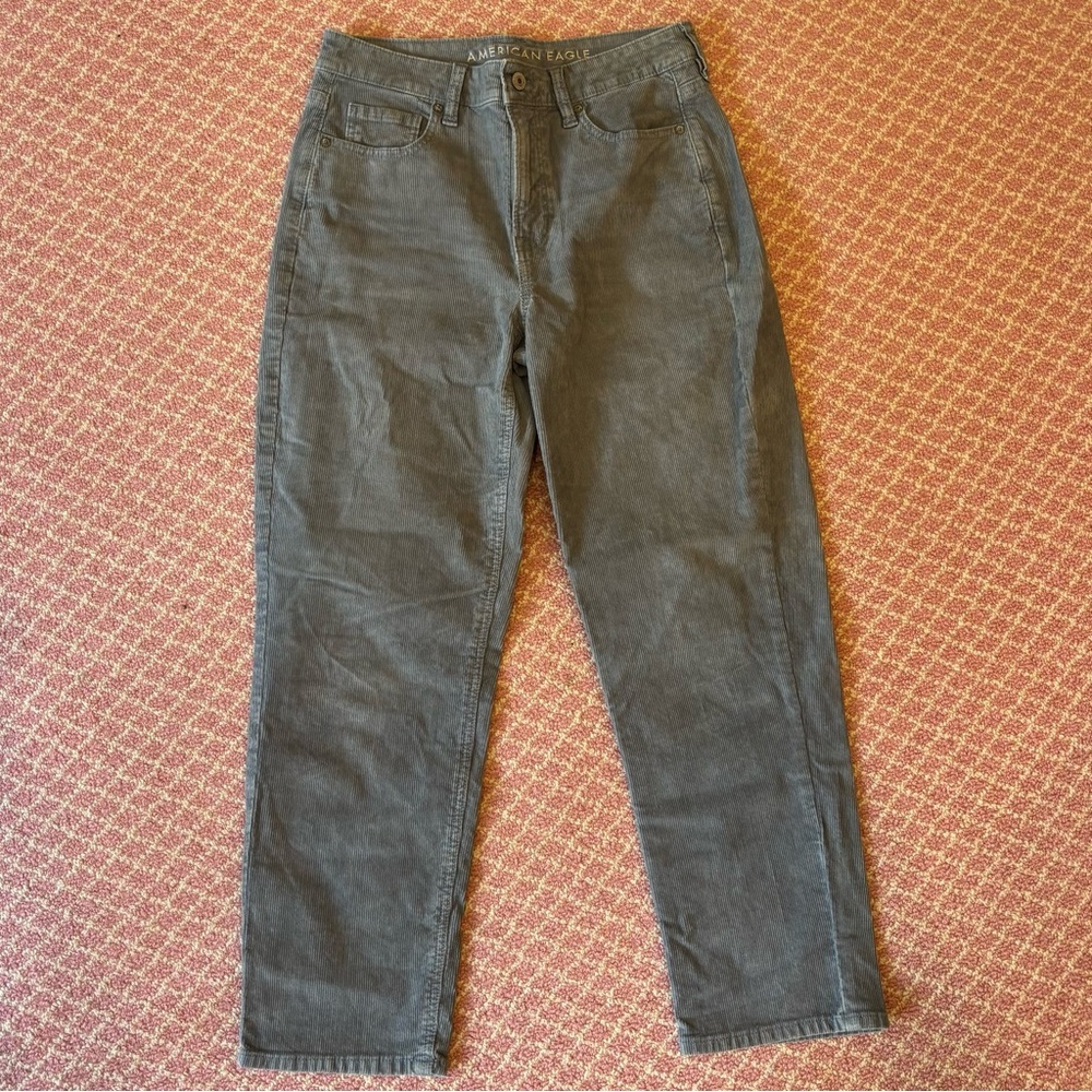 American Eagle Outfitters Blue Corduroy Pants